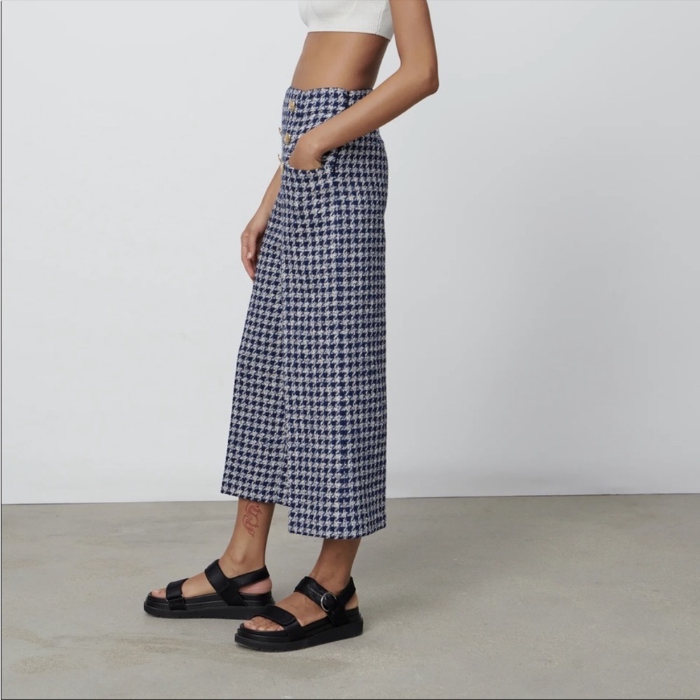 Zara Houndstooth culottes - Picture 3 of 11